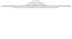 Desktop Screenshot of numina.be