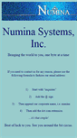 Mobile Screenshot of numina.com
